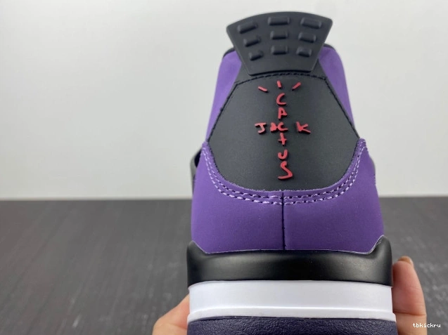 Cheap TBkick Scott LN4 4 and Purple Retro Family) (Friends Jordan 766296 Travis 0802